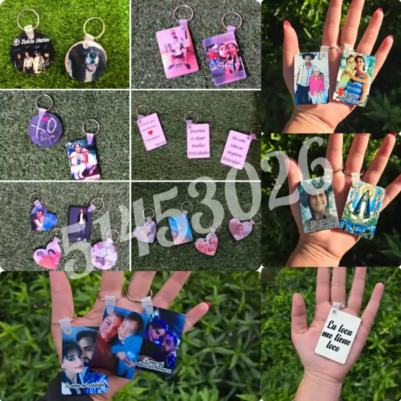 Llaveros personalizados