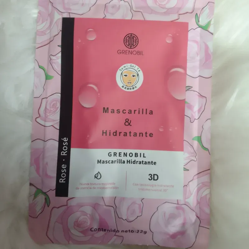 Mascarilla hidratante de rosas