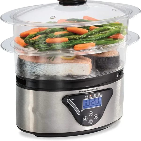 Hamilton Beach Vaporizador eléctrico digital para alimentos