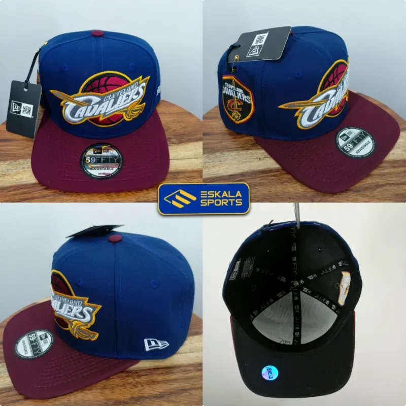 Gorra Cleveland Cavaliers New Era - Azul/Marrón Ajustable