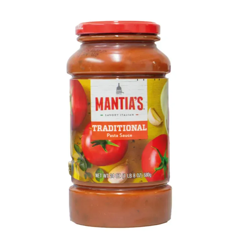 Pasta de Tomate Tradicional MANTIA'S 24 0z (680g)