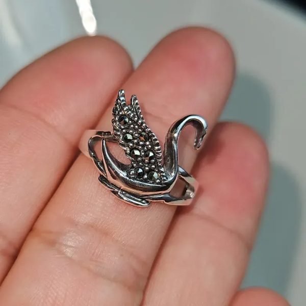 Anillo de plata 925 y Marquesitas