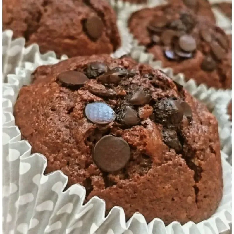 20 copcakes de chocolate.