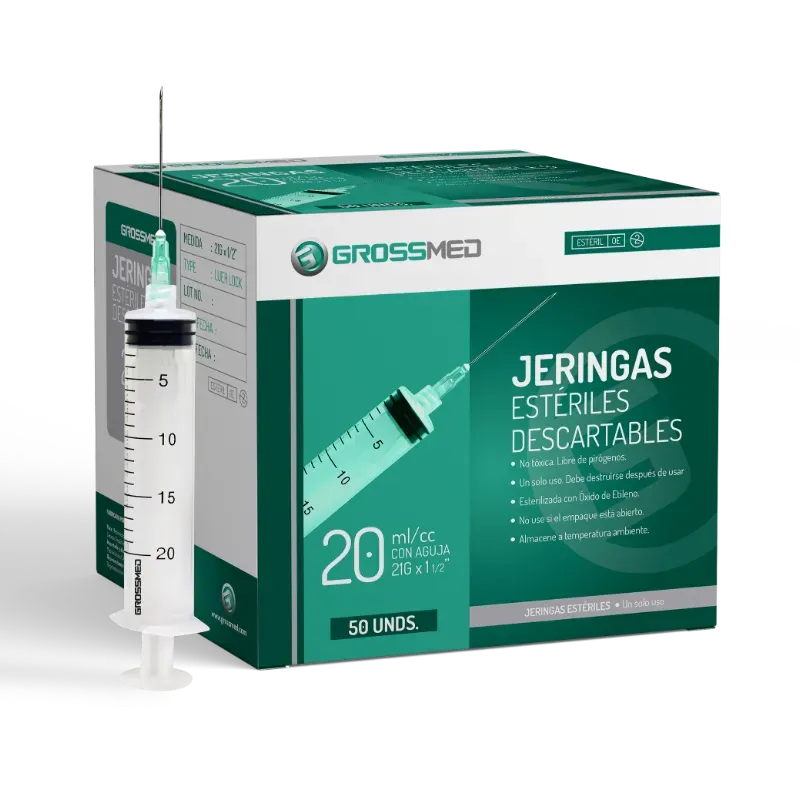 Jeringas 20cc