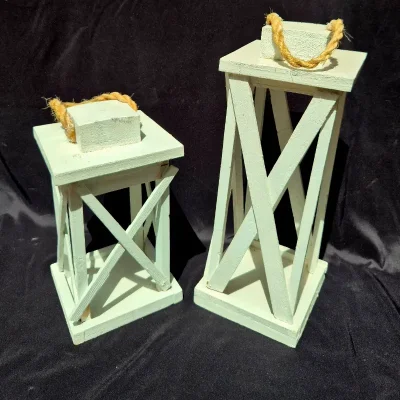 Farolas decorativas(con punta madera).