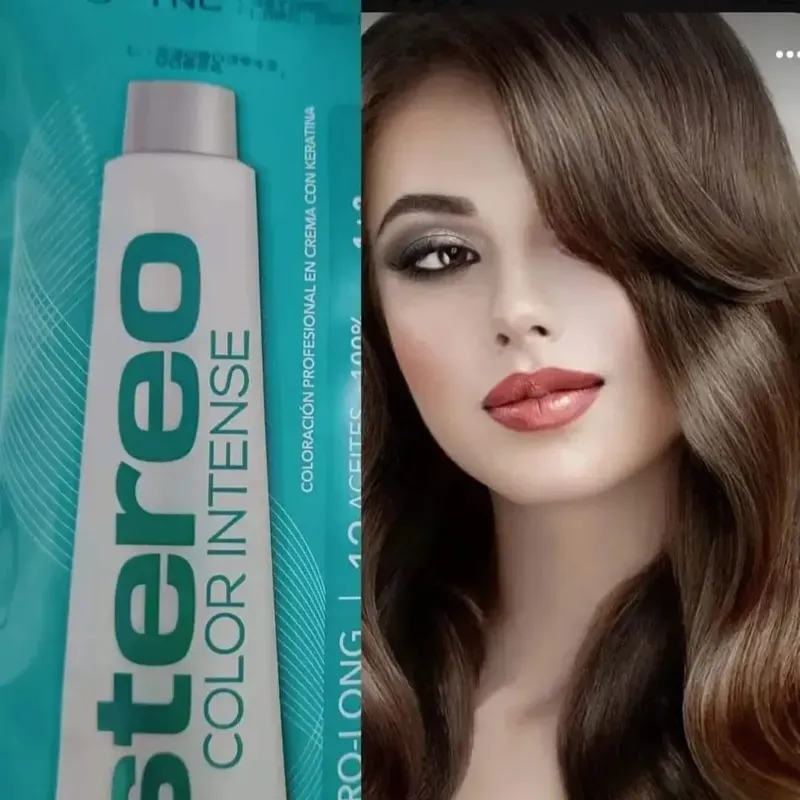 Tinte stereo 5.1 castaño claro ceniso