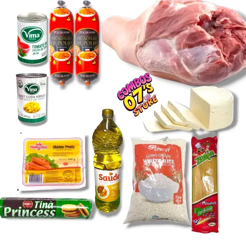 **COMBO 15--100 USD – PROTEÍNA PREMIUM (18 lb puerco + queso)**