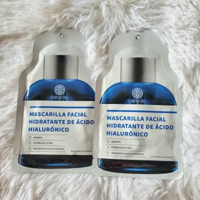 Mascarilla hidratante de ácido hialurónico