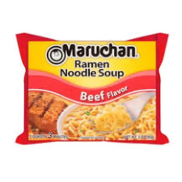 Sopa instantánea sabor a carne de Res