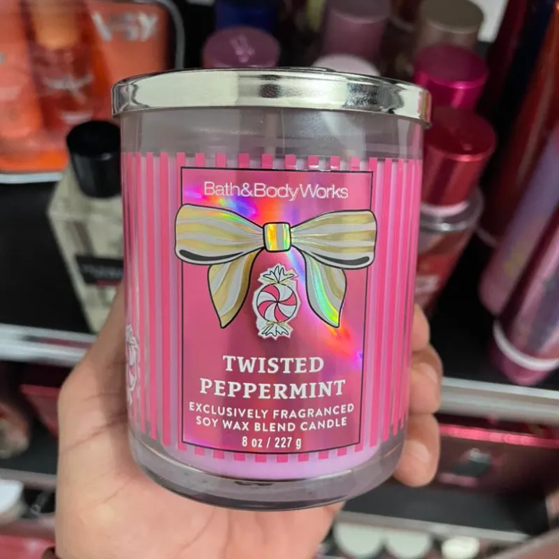 Vela aromática (1mecha) Twisted Peppermint