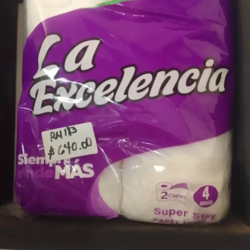 Papel Sanitario La Excelencia 4 U Super Suave
