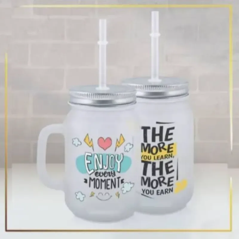 Jarra cristal nevado