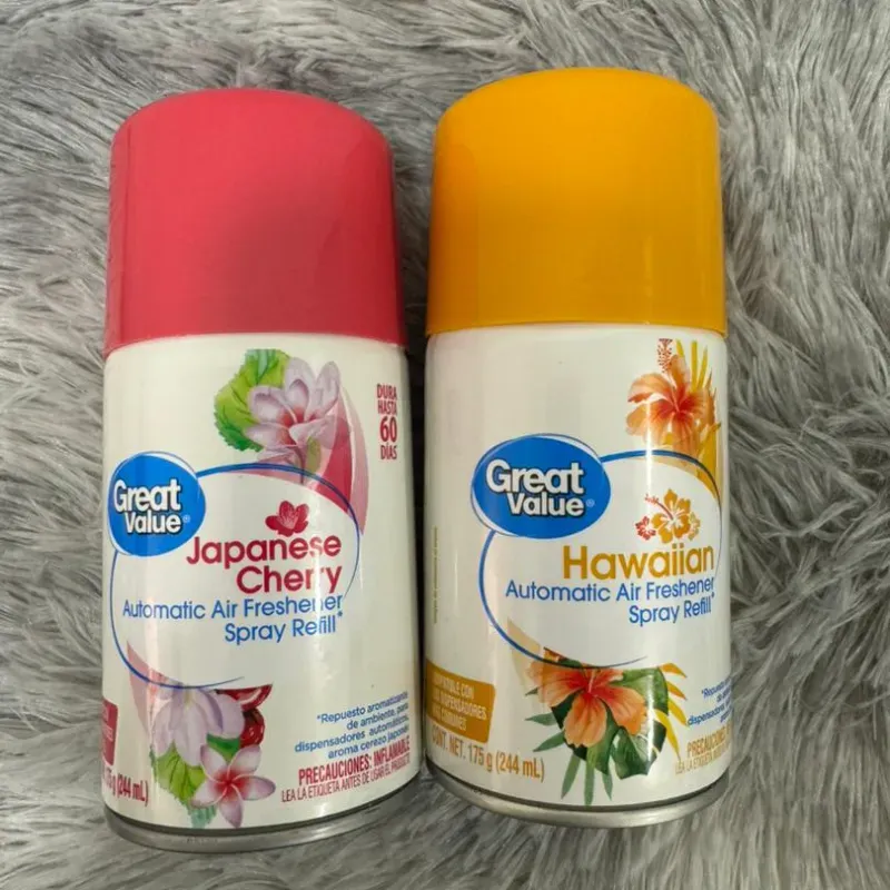  Set Aromatizante Great Value – Frescura automática con esencia floral y tropical