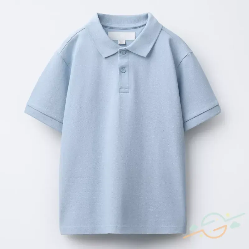 Polo azul ZARA #0001