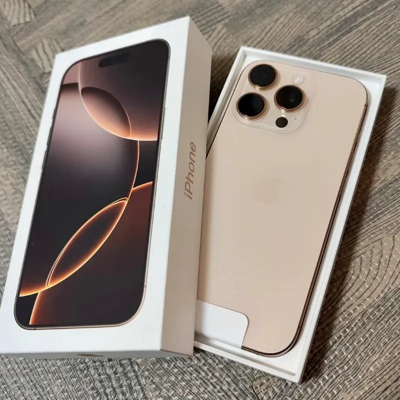 IPhone 16 Pro Max (Dual-Sim) de 256 GB (Libre de Fábrica, 100% Batería)