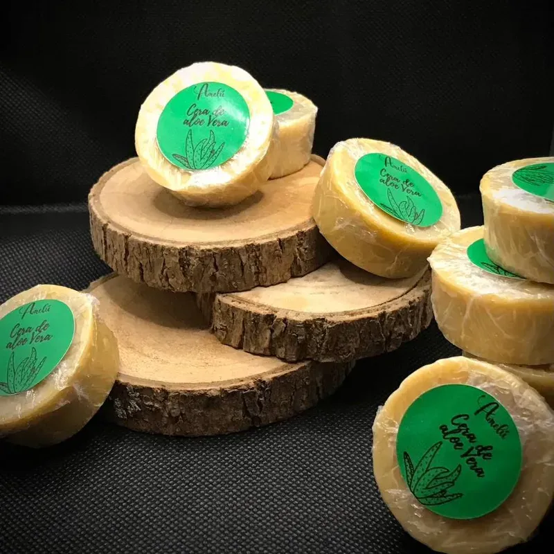 Cera para pies de Aloe Vera 