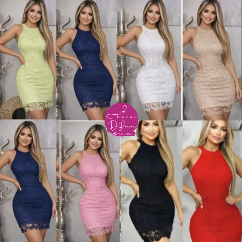 Vestido Bordado