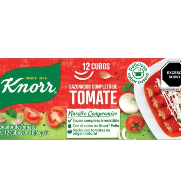 Cajita de cuadritos de tomate