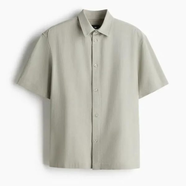 Camisa de mangas cortas