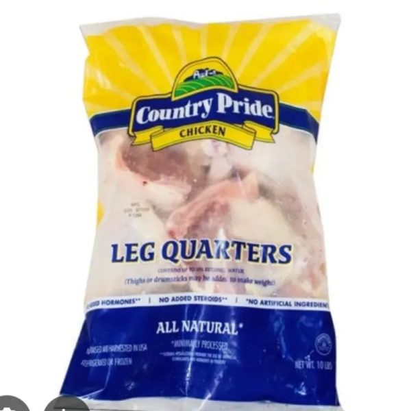 Paquete de pollo 10 lb (cuartos )