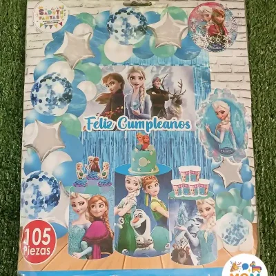 Set de globos temática Frozen