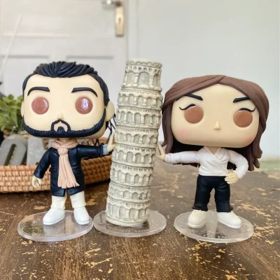 Pareja “Torre de Pisa”