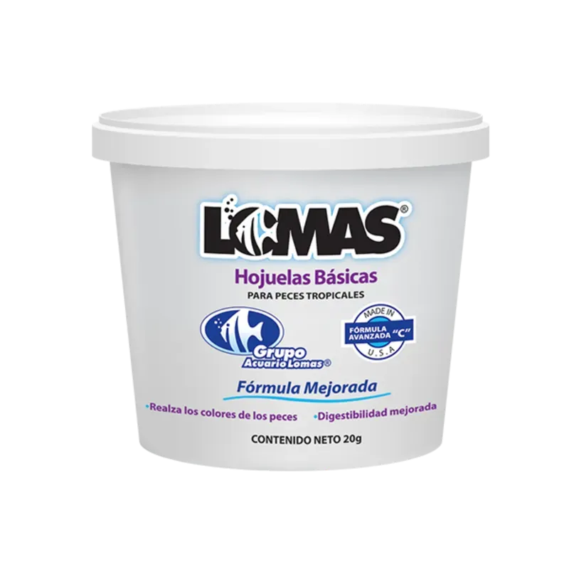 Hojuelas basicas para peses
