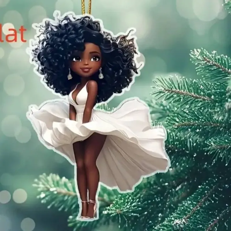 MUÑECA BALLET COLGADORES PARA CARRO