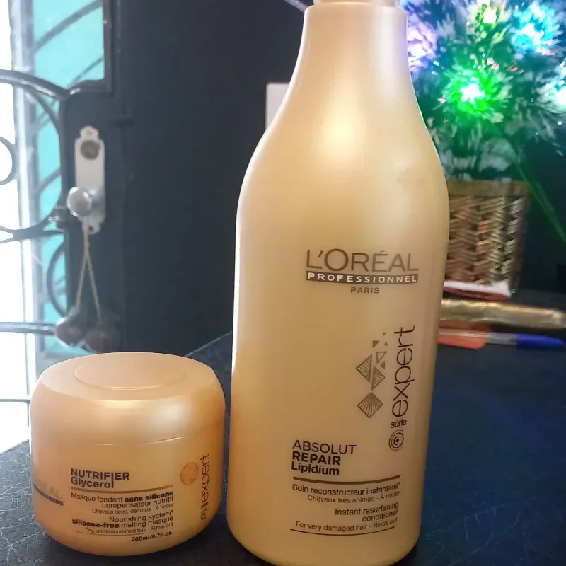 L'Oréal profesional acondicionador y mascarilla