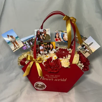 Cesta Roja + fotos ❣️