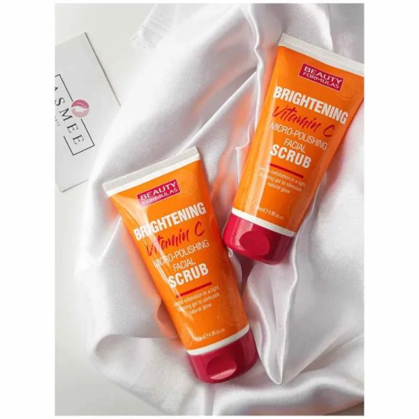 Exfoliante facial de vitamina C 