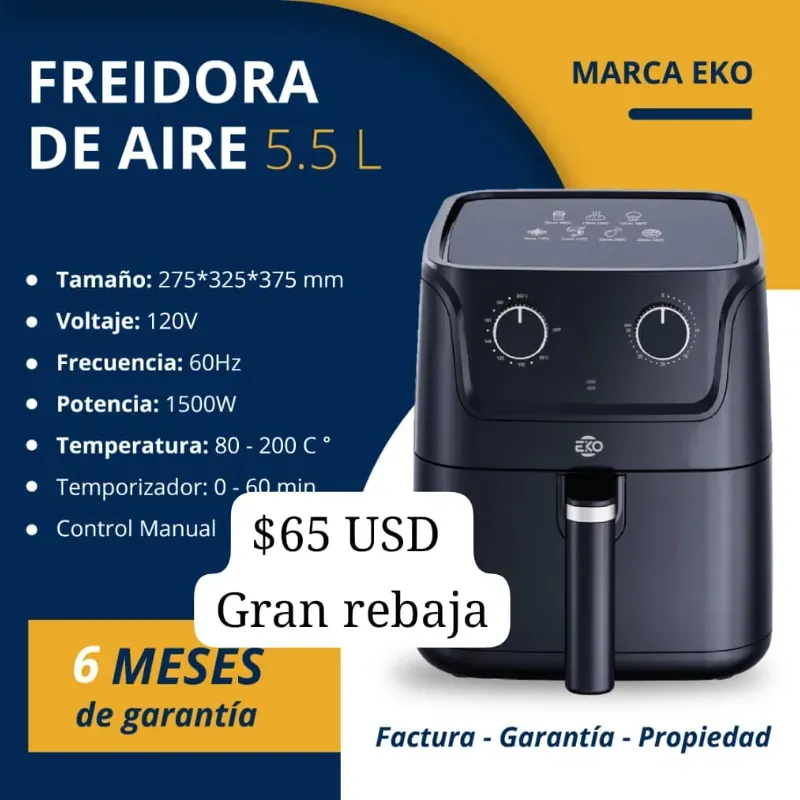 Freidora de aire EKO 5, 5L