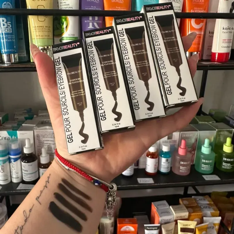 Gel con color para cejas