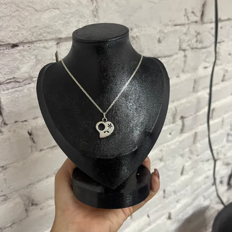 Cadena dije de corazón