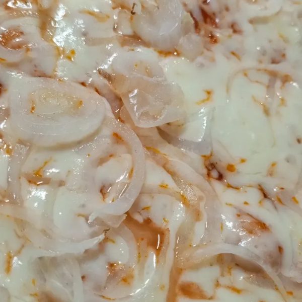 Pizza de cebolla