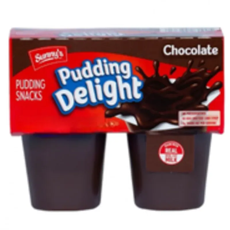 Natilla de Chocolate Sunny's Delight (4 x 92 g)