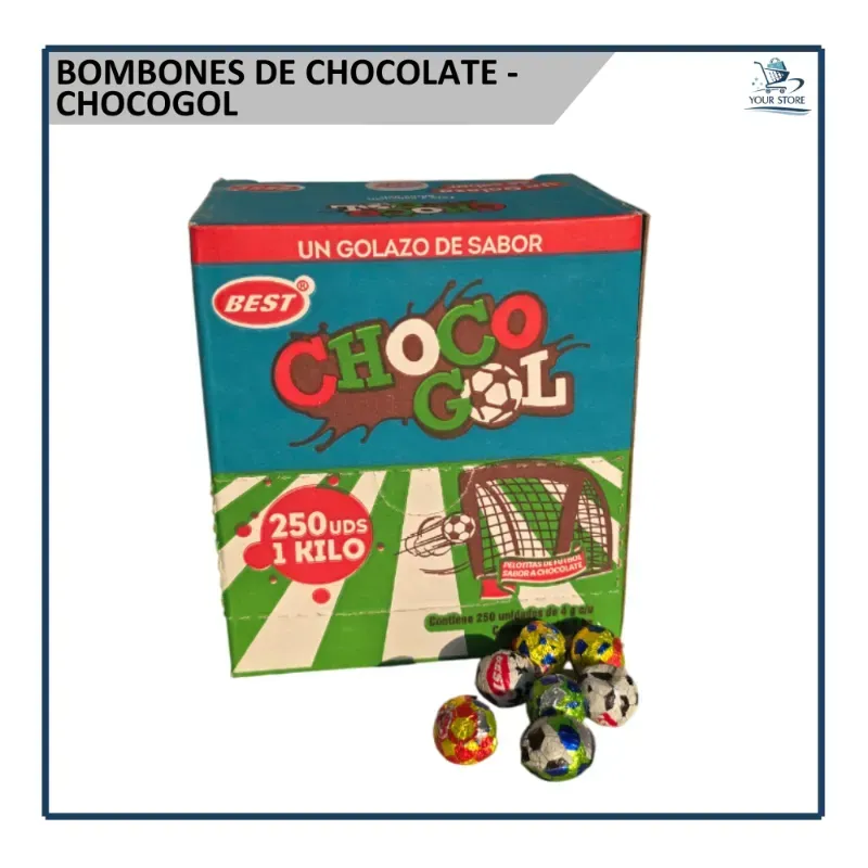 Bombones de Chocolate - ChocoGol (250u)