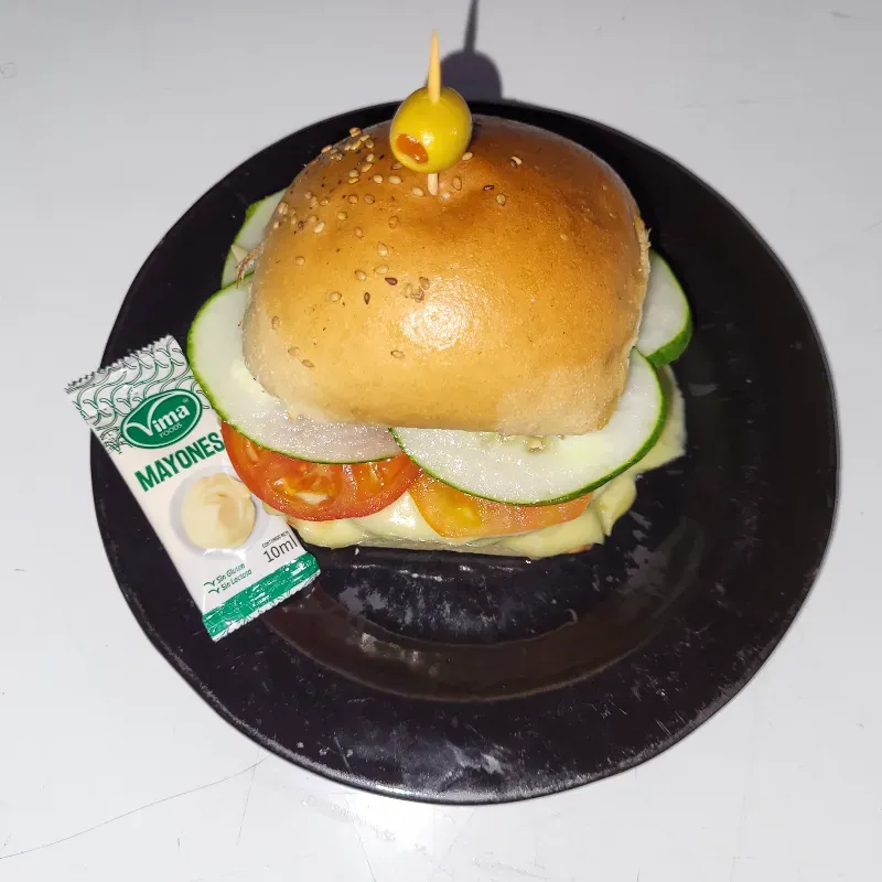 Hamburguesa con Pan