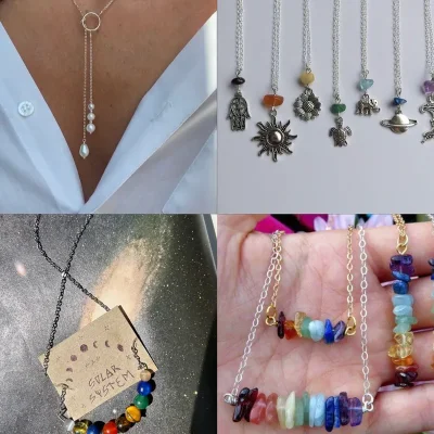 Collares con cadenitas