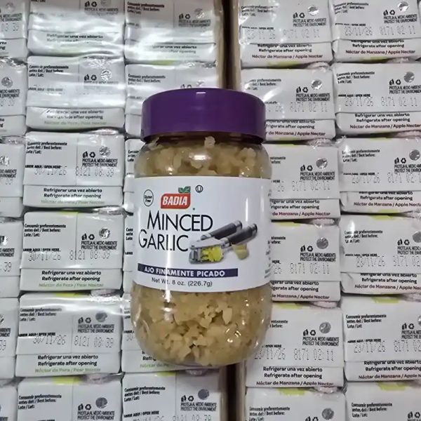Ajo troceado en aceite badia 226g