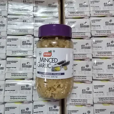 Ajo troceado en aceite badia 226g