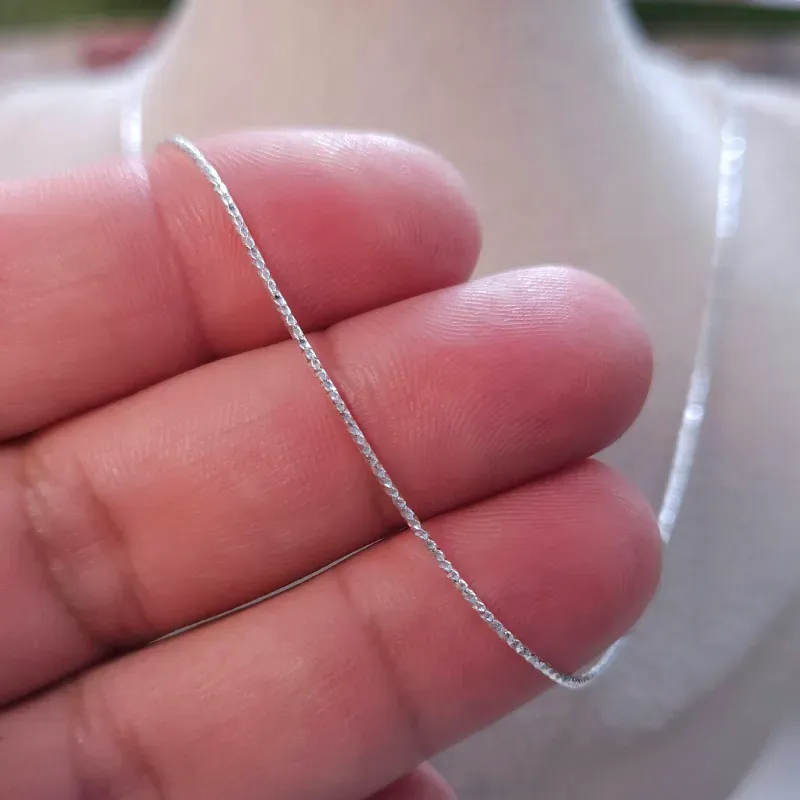Cadena de plata 925 #22