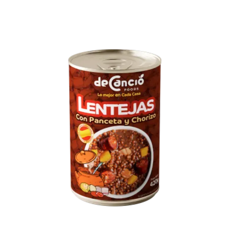 Lentejas Con Panceta y Chorizo