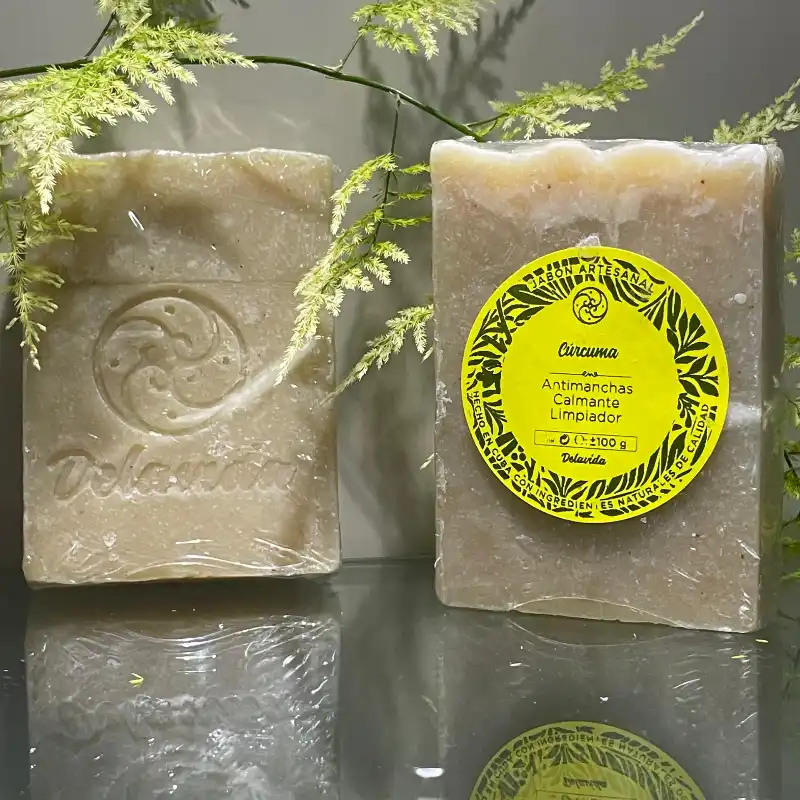 Jabón natural de Cúrcuma 