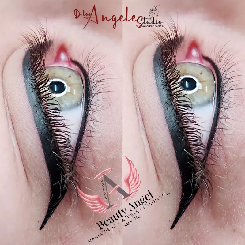 Retoque de Dos Delineados de Ojos.