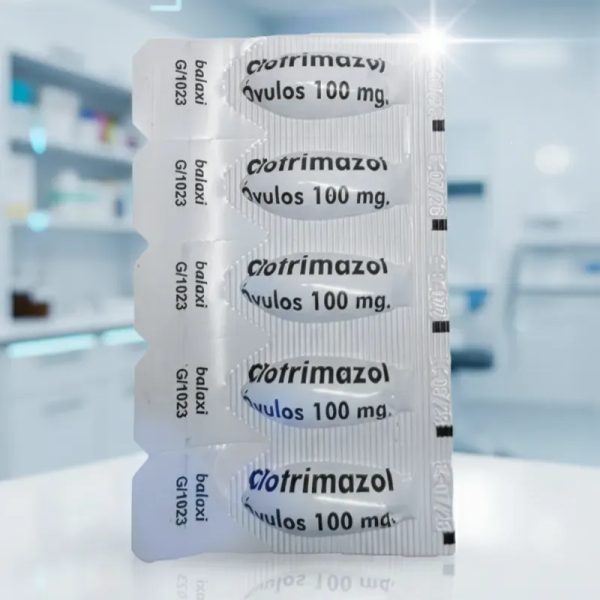 ✅️OVULOS DE CLOTRIMAZOL 100MG(5 OVULOS) (VENCE 7,9-26)
