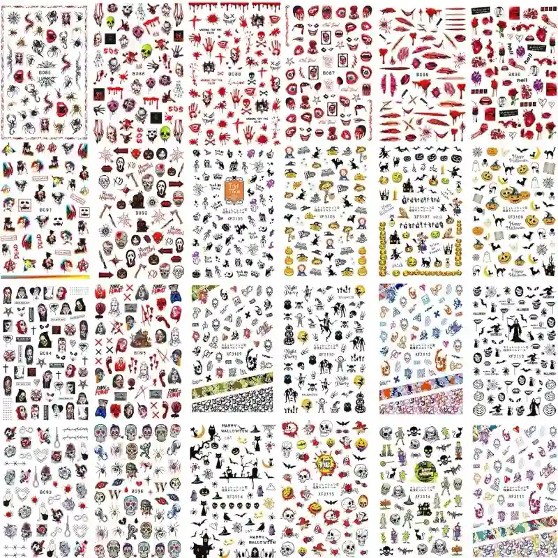 HALLOWEEN CALCOMANÍAS