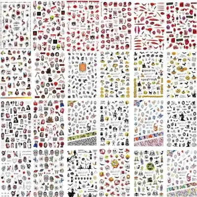 HALLOWEEN CALCOMANÍAS