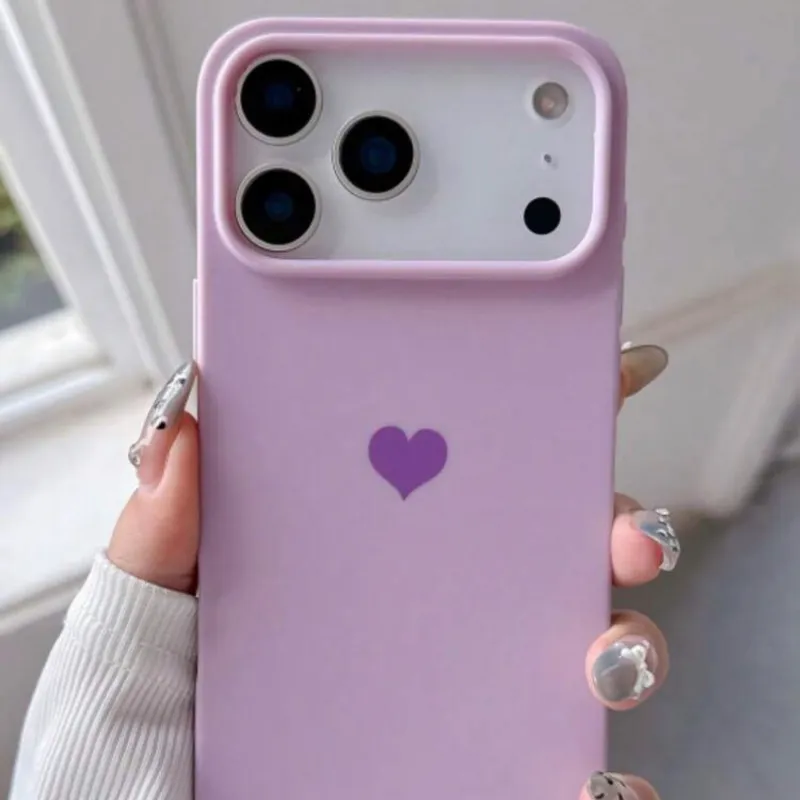 Cover morado con corazón pequeño