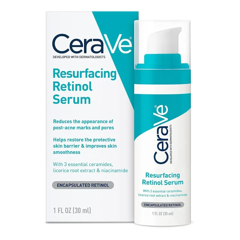 CeraVe - Sérum con retinol para la textura de la piel y las marcas del acné